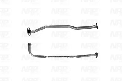 Auspuffrohr Opel ASTRA F Limousine · Opel ASTRA F Cabrio · Opel ASTRA F Hatchback