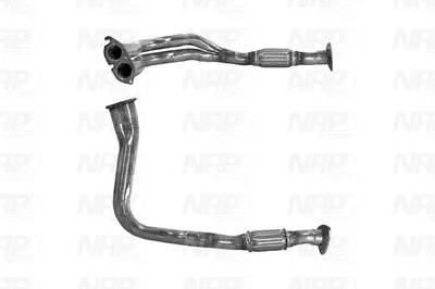 Auspuffrohr Opel ASTRA F Limousine · Opel ASTRA F Hatchback · Opel VECTRA A