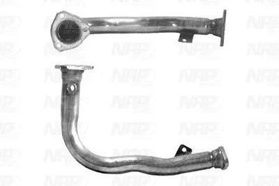 Auspuffrohr Citroën AX · Citroën SAXO · Peugeot 106 I
