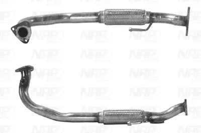Auspuffrohr Fiat PUNTO · Fiat PUNTO Cabrio · Lancia Y
