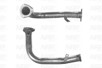 Auspuffrohr Citroën SAXO · Peugeot 106 I · Peugeot 106 II