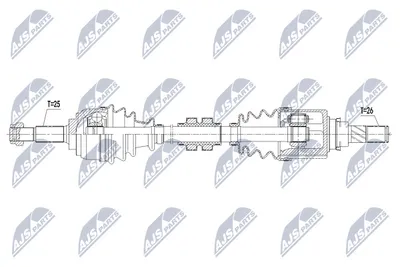Antriebswelle Nissan HINWEIS