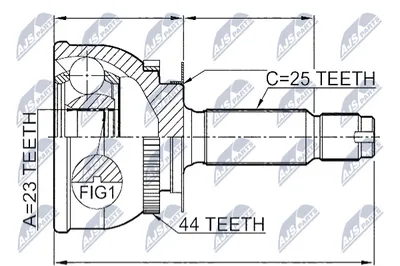 Gelenkbausatz, Antriebswelle Hyundai ELANTRA III Limousine · Hyundai ELANTRA III · Hyundai MATRIX