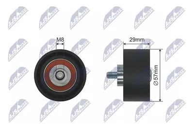 Durchbiegung Pulley/Guide Pulley, Zahnriemen Alfa Romeo 145 · Alfa Romeo 155 · Alfa Romeo 146