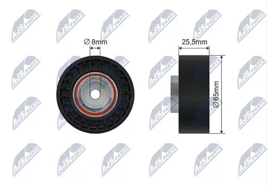 Zugmaschine Pulley, V-Ribbed Gürtel Citroën JUMPER II Bus · Citroën JUMPER II Van · Citroën JUMPER II Plattform/Chassis