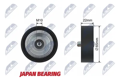 Durchbiegung/Führung Pulley, V-gerippter Gürtel Hyundai GETZ · Hyundai ACCENT III · Hyundai ACCENT III Saloon