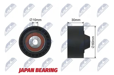Durchbiegung/Führung Pulley, V-Rippengürtel Fiat TALENTO Bus · Fiat TALENTO Van · Fiat TALENTO Plattform/Chassis