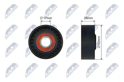 Spanner Pulley, V-Ribbed Gürtel Mercedes-Benz B-CLASS Sports Tourer · Mercedes-Benz A-CLASS · Mercedes-Benz CITAN Mixto
