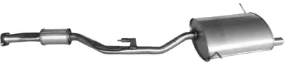 Schalldämpfer hinten Bmw 3 Compact