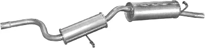 Schalldämpfer hinten Fiat UNO