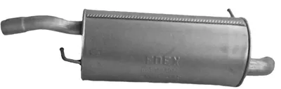Endschalldämpfer Ford FIESTA V · Mazda 2 · Ford FIESTA V Van