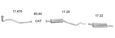EDEX Abgasanlage 1151
