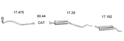 EDEX Abgasanlage 1153