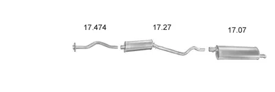 EDEX Abgasanlage 1186