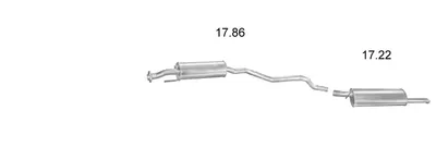 Abgassystem Opel ASTRA F Kombi · Vauxhall ASTRA Mk III Kombi · Opel ASTRA F Kombi Van