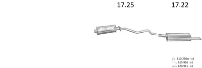 EDEX Abgasanlage 1252