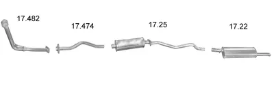 EDEX Abgasanlage 1256