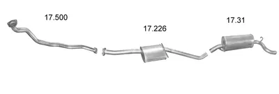 EDEX Abgasanlage 1259