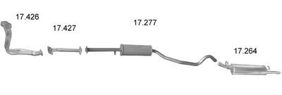 EDEX Abgasanlage 1282
