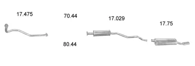 EDEX 1344 Abgasanlage