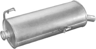 Endschalldämpfer Peugeot 206 Rückschlag · Peugeot 206 Van · Peugeot 206+