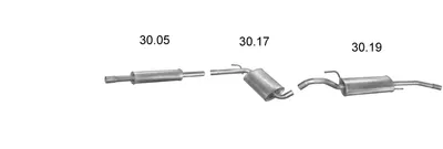 Abgassystem Vw PASSAT B3/B4 · Vw PASSAT B3/B4 Variante