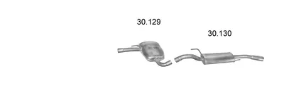 Abgassystem Vw PASSAT B3/B4 · Vw PASSAT B3/B4 Variante