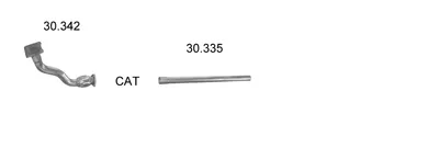 Abgassystem Vw PASSAT B3/B4 · Vw GOLF III · Vw GOLF III Variante