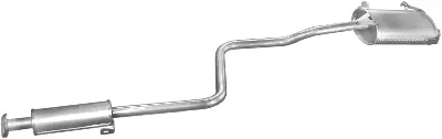 Zentrum/Rear Muffler Suzuki SWIFT II Hatchback · Suzuki SWIFT Convertible