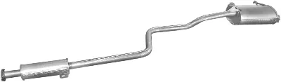 Zentrum/Rear Muffler Suzuki SWIFT II Hatchback