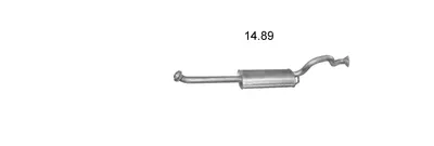 Auspuffsystem Mitsubishi PAJERO II Canvas Top · Mitsubishi PAJERO II