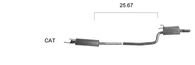 Abgassystem Suzuki LIANA Hatchback · Suzuki LIANA