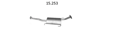Abgassystem Nissan PATROL III/2 Station Wagon · Nissan PATROL GR IV · Nissan PATROL GR IV Plattform/Kasse