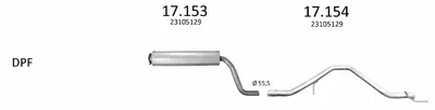 Abgassystem Opel INSIGNIA A Saloon · Opel INSIGNIA A · Opel INSIGNIA A Sports Tourer