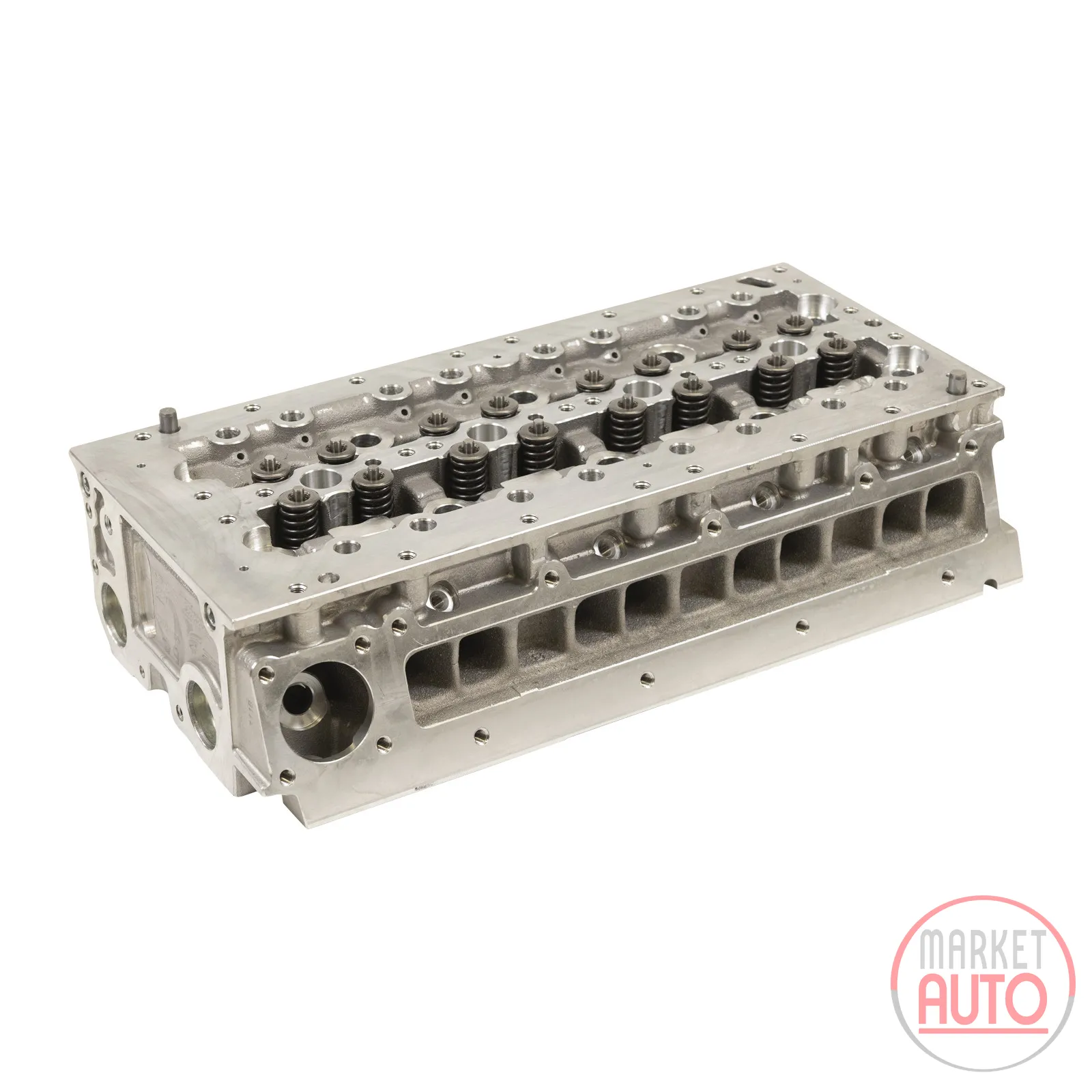 Cylinder head with valves