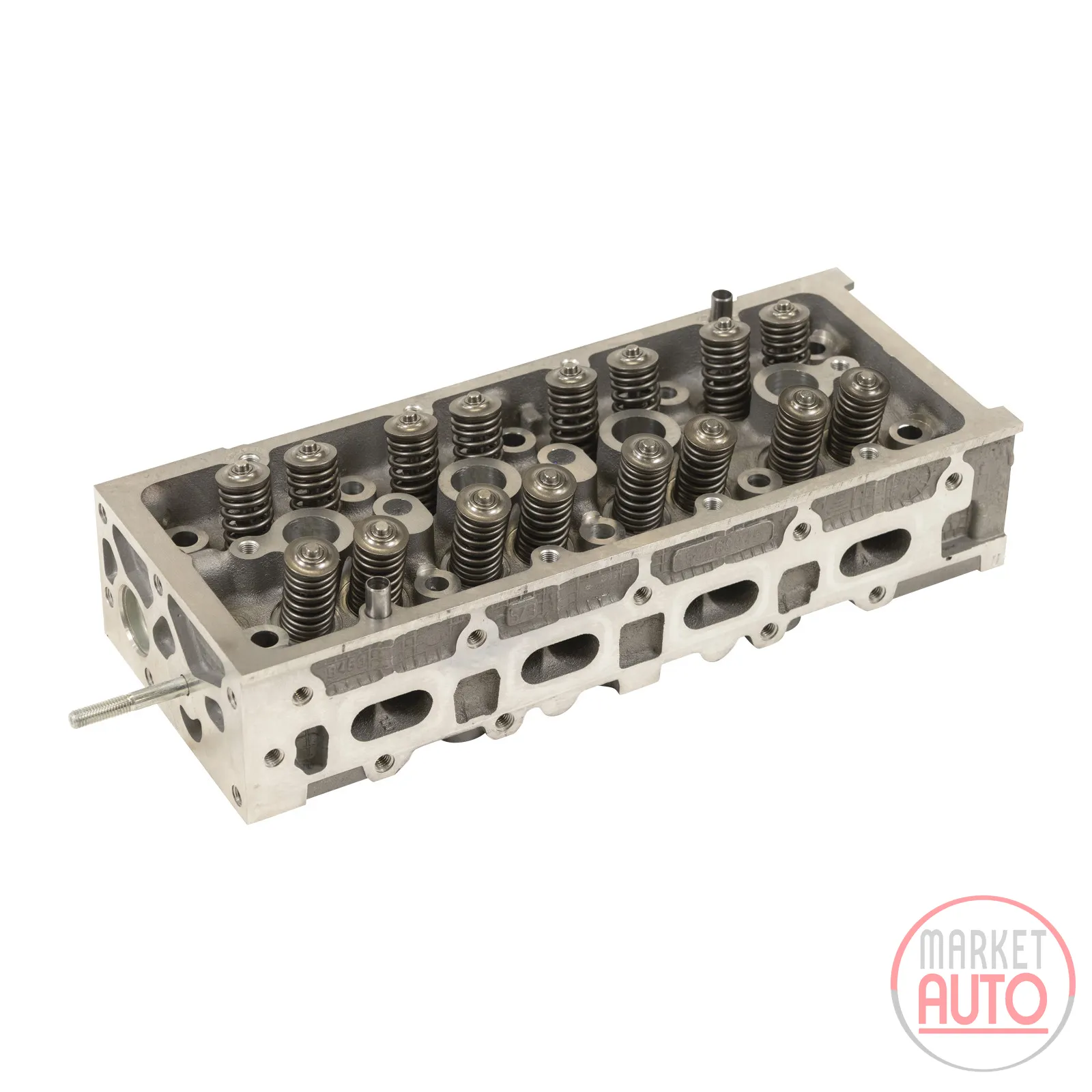 Cylinder head with valves