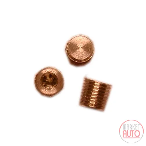 Closing screw conical ALU