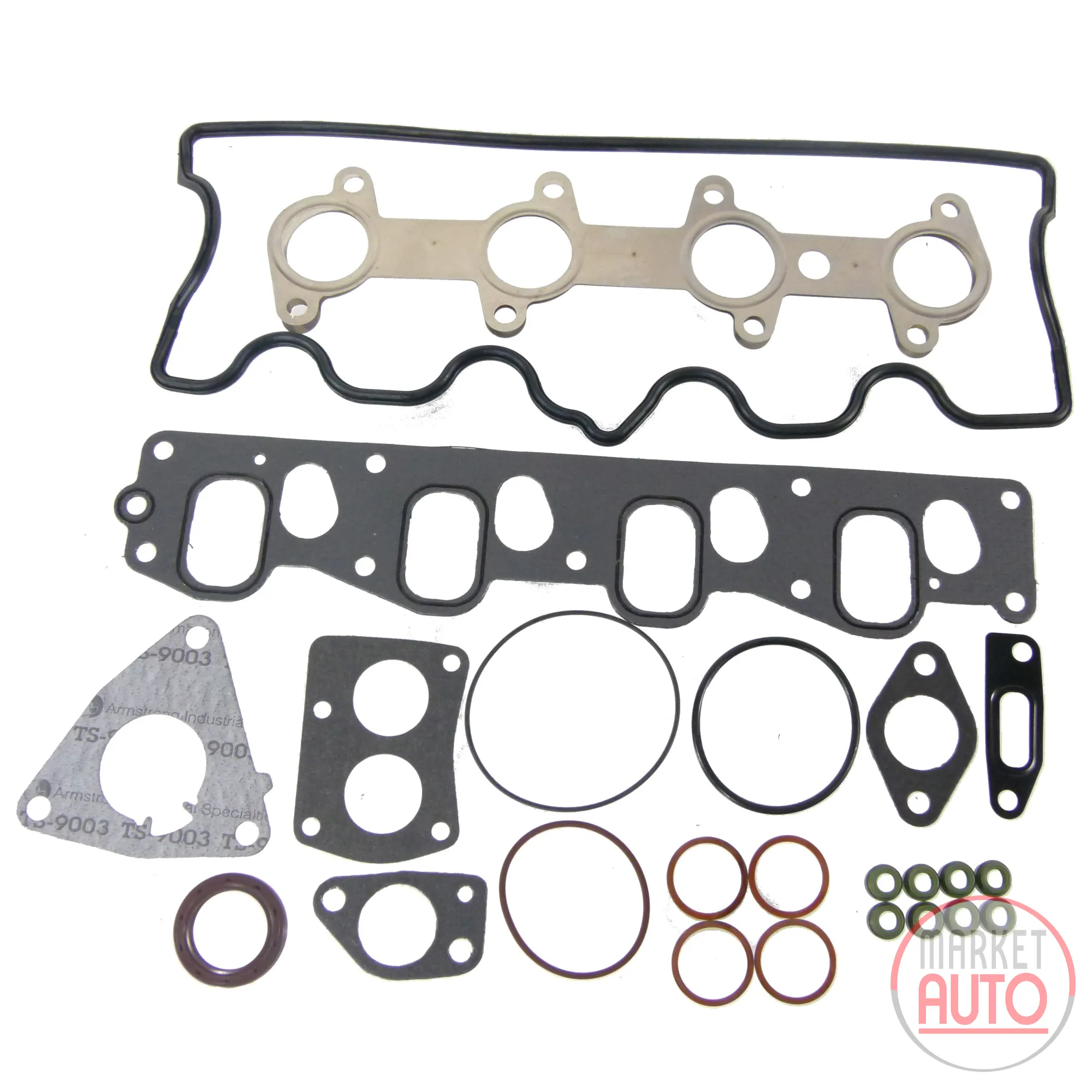 Cylinder head gasket set without cylinder head gasket