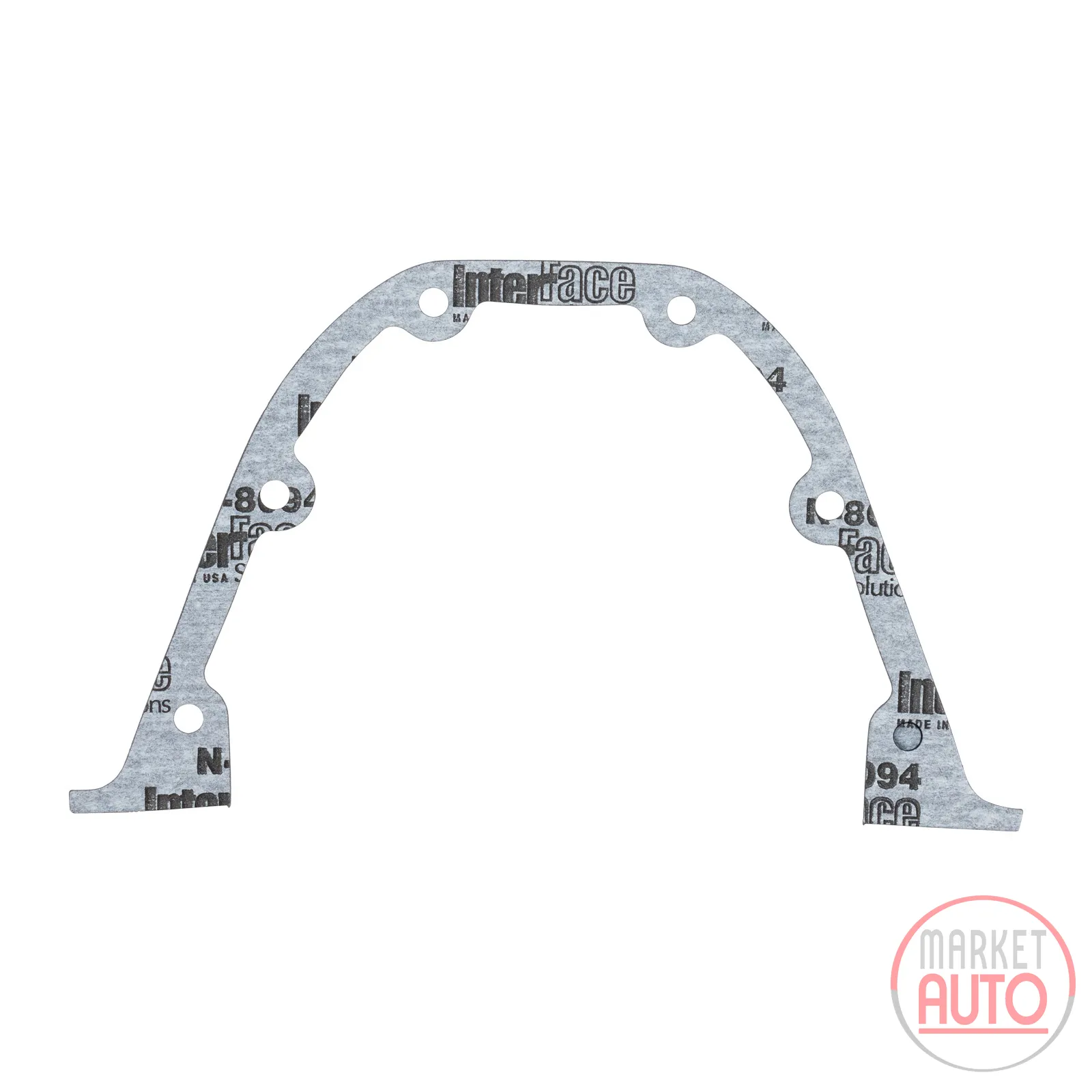 Crankshaft cover gasket rear