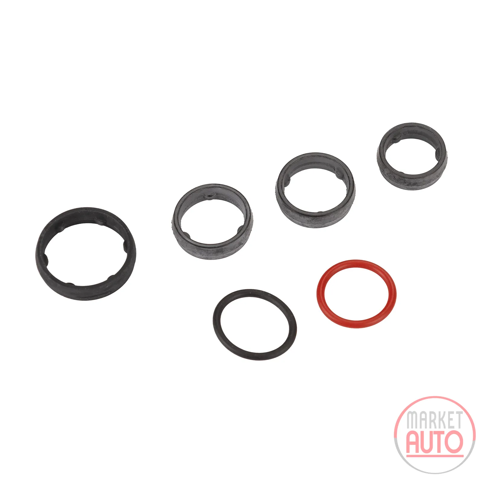 Sealing ring set oil filter adapter