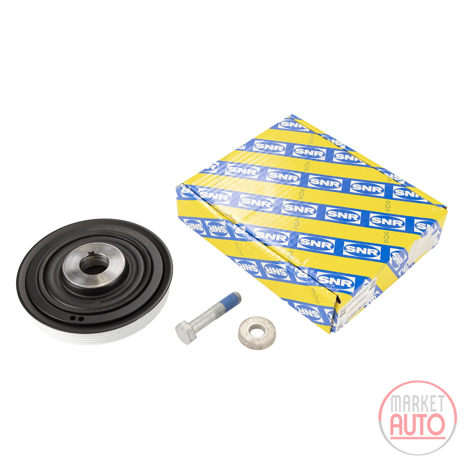 Crankshaft pulley KIT NTN-SNR B=37 mm