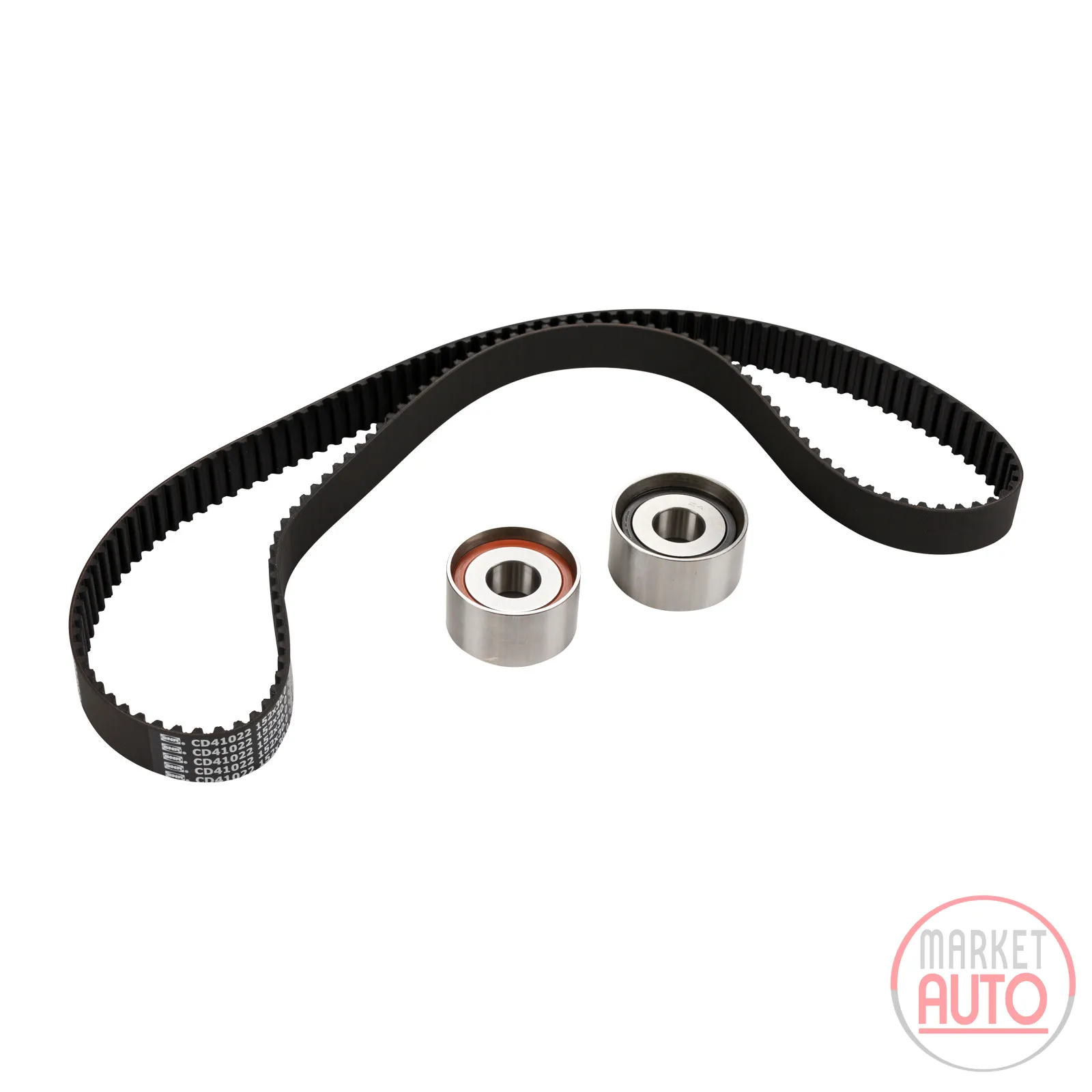 Timing belt set with 2 pulleys NTN-SNR