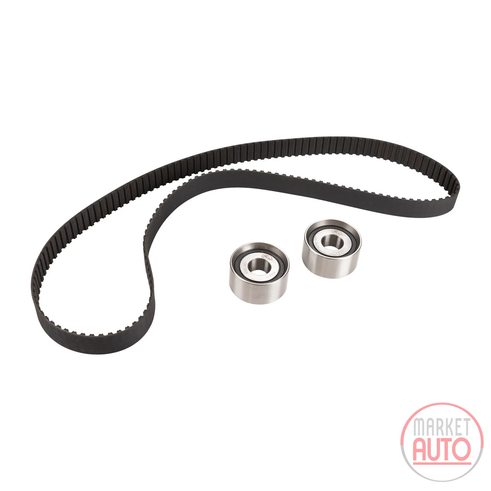 Timing belt set with 2 pulleys NTN-SNR
