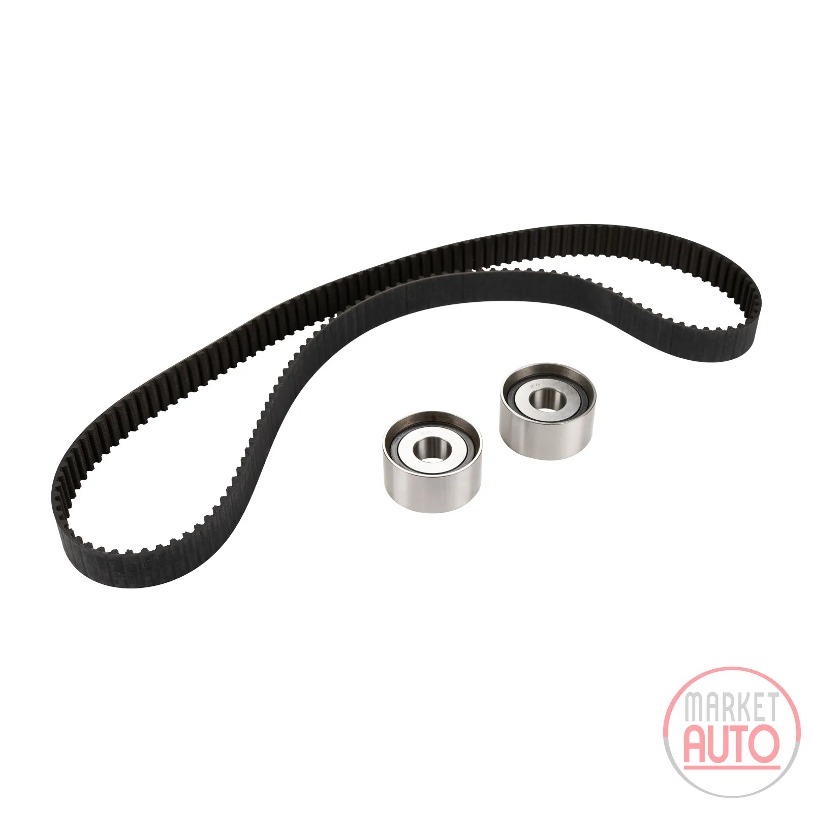 Timing belt set with 2 pulleys NTN-SNR