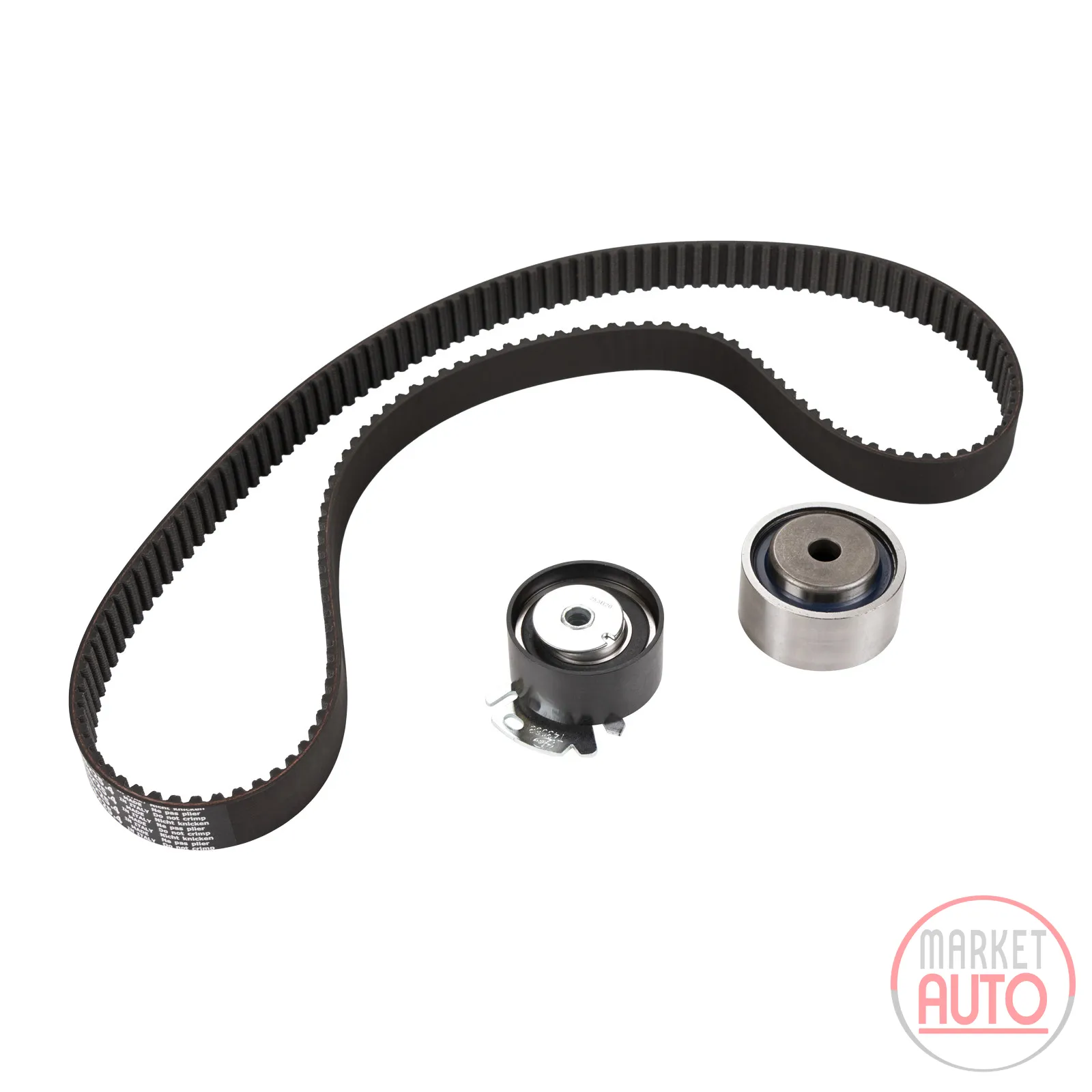 Timing belt set with 2 pulleys NTN-SNR