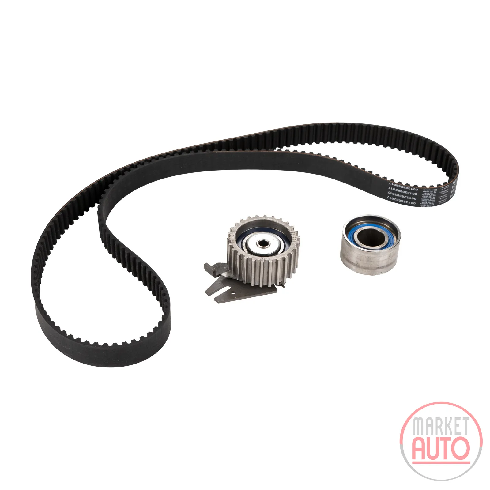 Timing belt set with 2 pulleys NTN-SNR