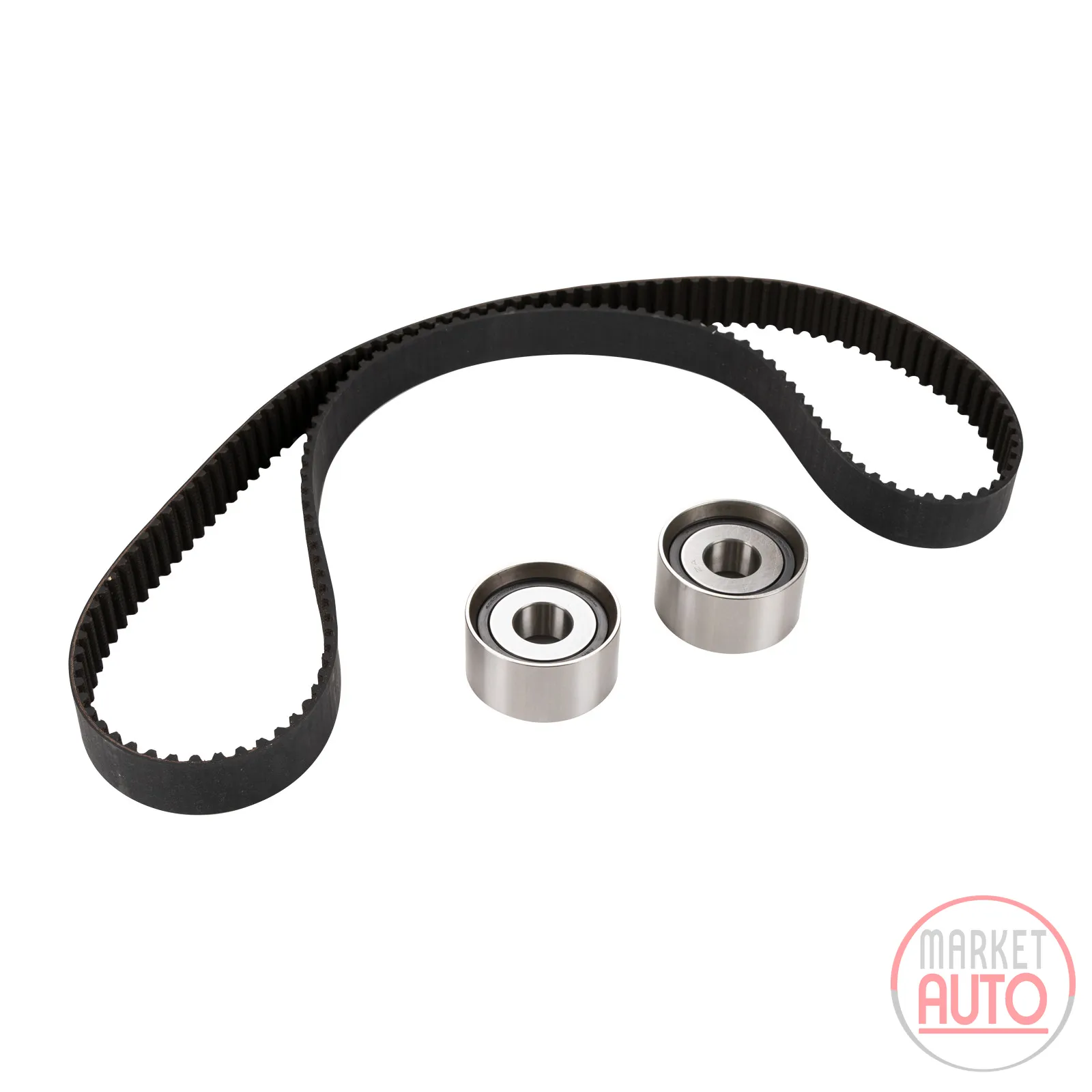Timing belt set with 2 pulleys SNR