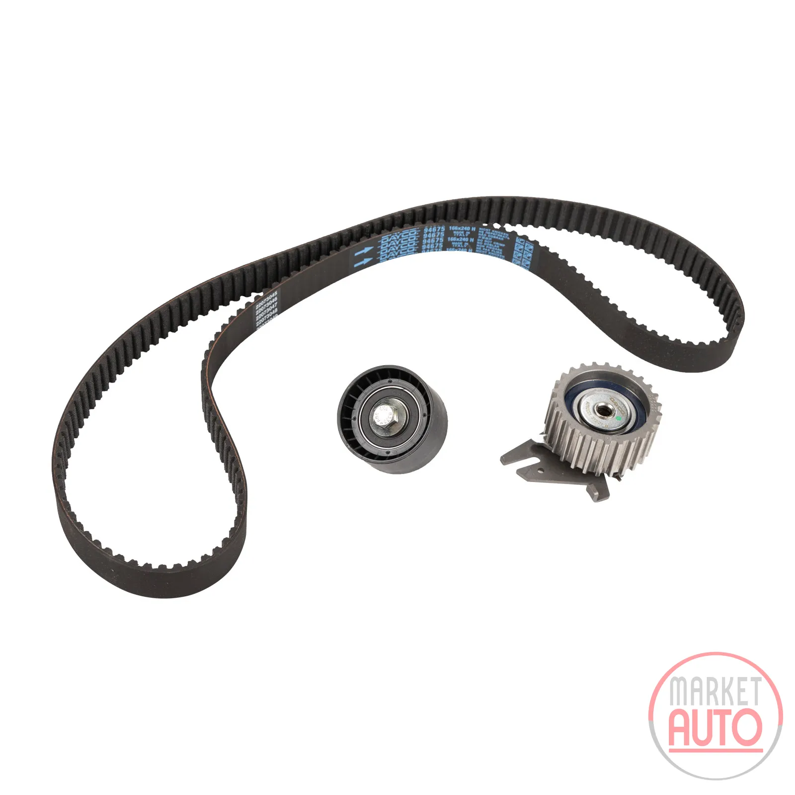 Timing belt kit 1.6/1.8 TS DAYCO