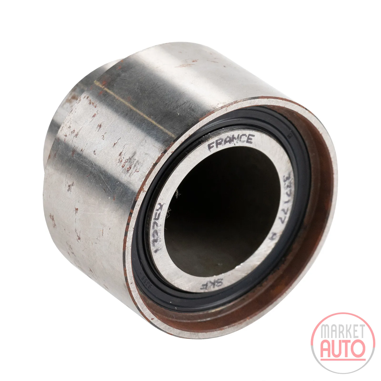 Timing belt deflection pulley