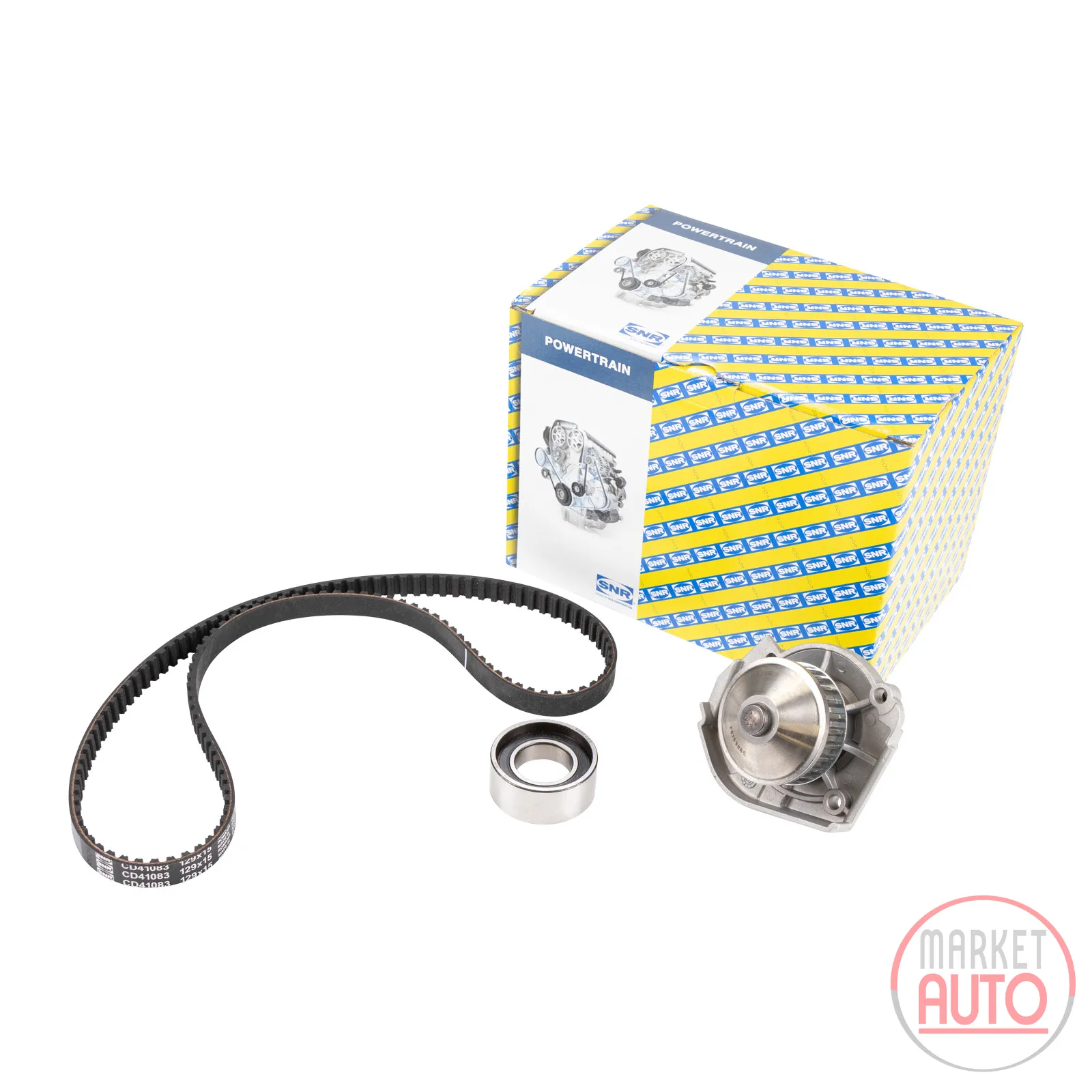 Timing belt kit with water pump NTN-SNR